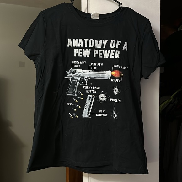 Women’s T shirt
Anatomy of a Pew Pewer - Picture 2 of 3